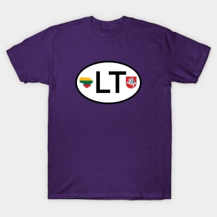 Lithuania car country code T-Shirt